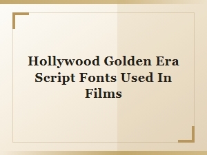 The Scripts of Hollywood's Golden Age