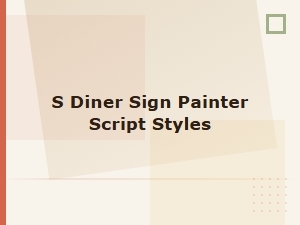 The Signature Styles of Diner Sign Painters